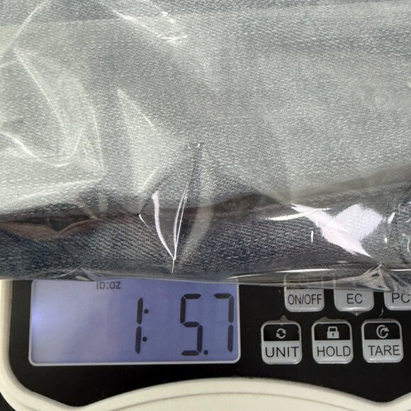 NYDJ Marilyn Straight Ankle Jeans Womens 16 Blue Stretch Patch Pocket - Picture 14 of 14